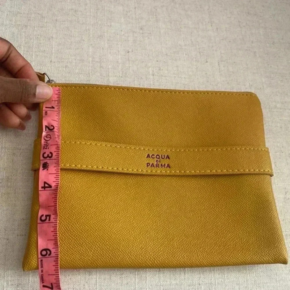 Acqua di Parma Yellow Cosmetic Pouch NWOT - Picture 6 of 8